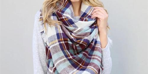 Soft Blanket Scarves Only $12.98 Shipped (Regularly $35)