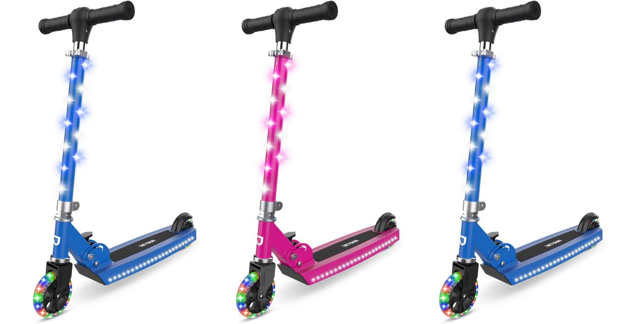 Jetson Kids Light Up Kick Scooter Only 13.99 on Amazon (Regularly 30