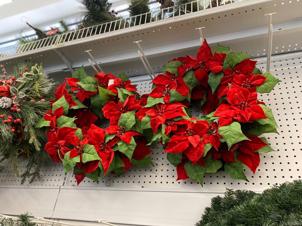 Joann Poinsettia Wreaths