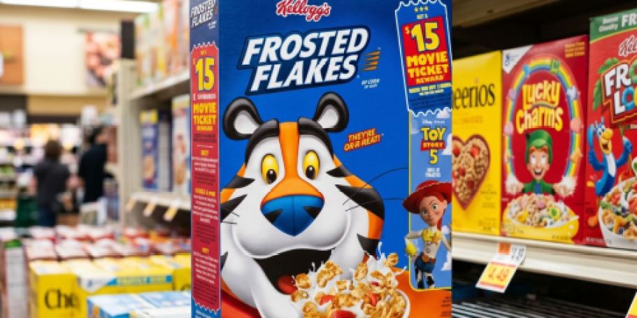 FREE $15 Fandango Movie Ticket Reward w/ Kellogg’s Cereal Purchase