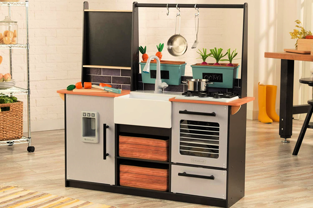 kidkraft wooden farm to table play kitchen