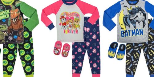 ** Kids Character Pajama & Slipper Sets from $10 on Walmart.com (Regularly $16)