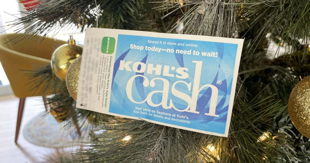 kohls cash in christmas tree