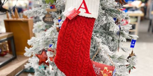 Large Christmas Stockings Only $9 on Kohls.com (Regularly $30) | Better Than Black Friday