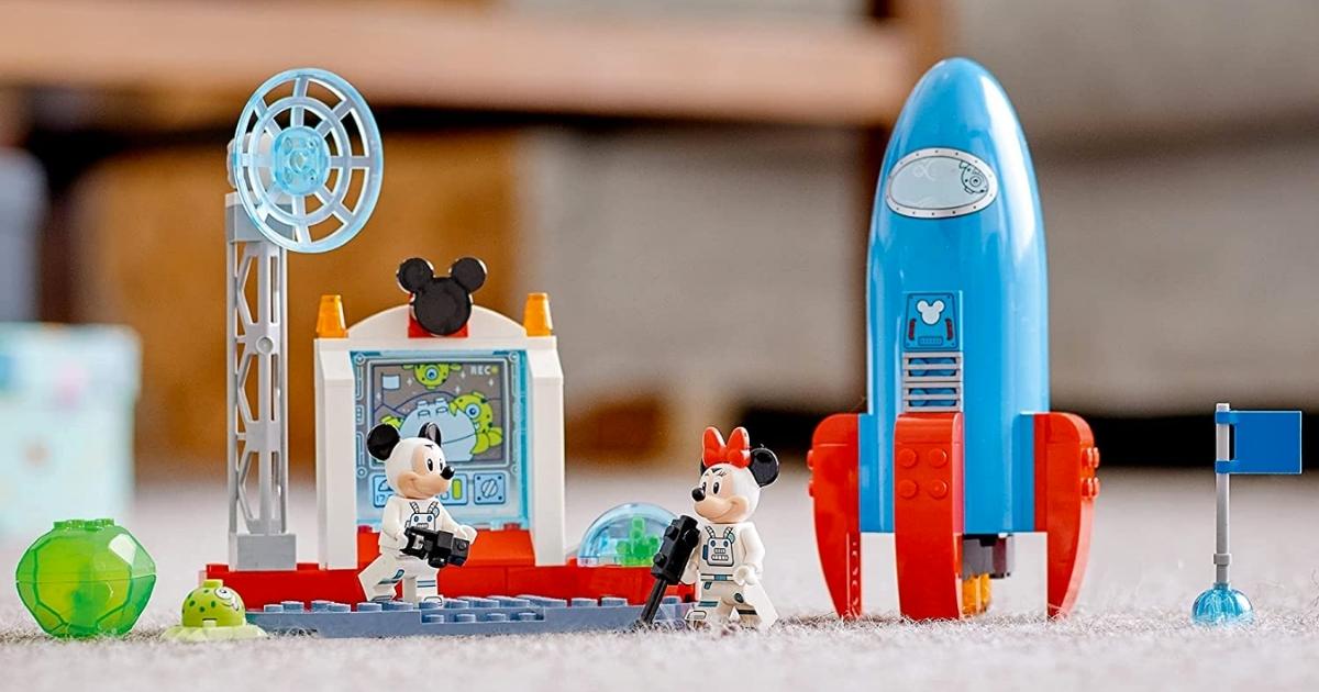 LEGO Disney Mickey and Friends Space Rocket Building Kit