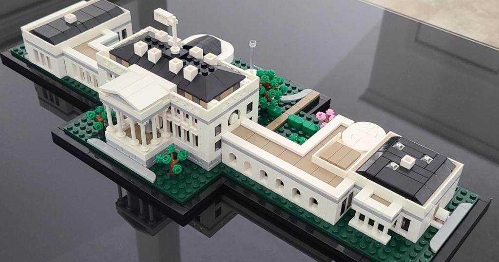 lego architecture collection the white house