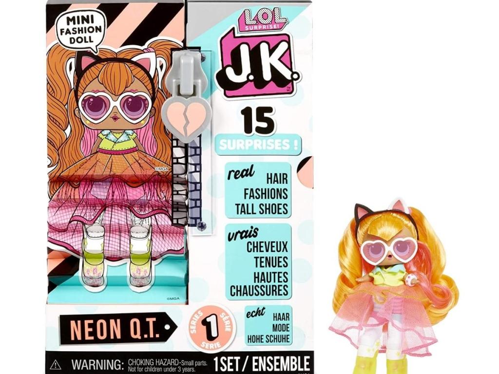 L.O.L. Surprise JK Mini Fashion Doll - Neon Q.T.