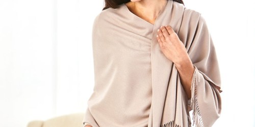 Oversized Cashmere Scarf Only $6.49 (Regularly $12.99)