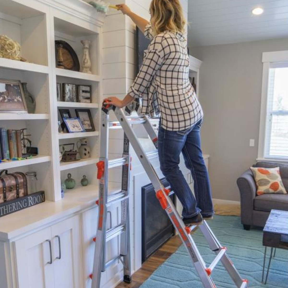 Little Giant 15' Extendable Ladder Just 