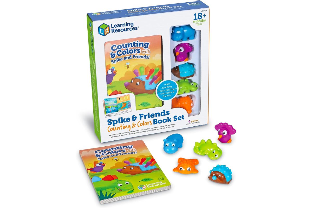Learning Resources Spike and Friends CountingColors Book Set