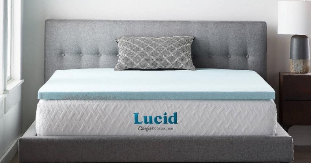lucid mattress toppers 3 inch king
