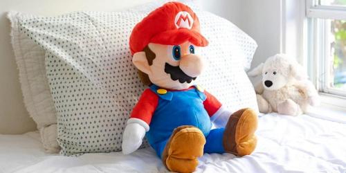 Nintendo Mario Plush Throw Pillow Only $12.89 on Target.com