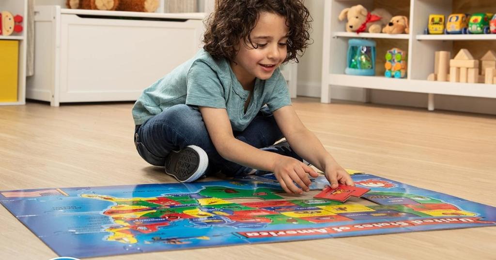 Melissa & Doug USA Map Floor Puzzle