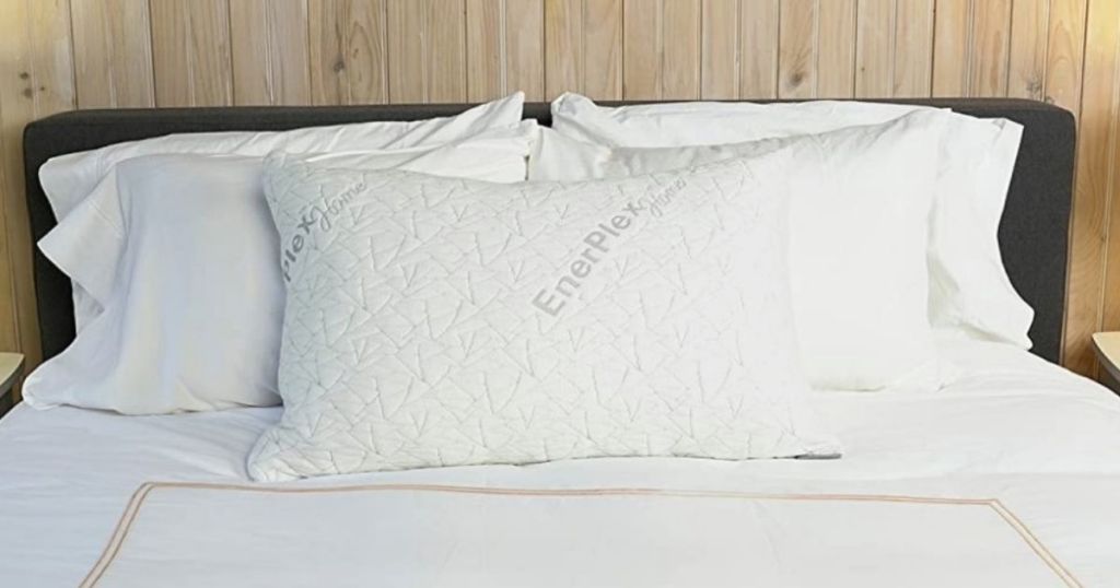 Memory Foam Pillow on bed