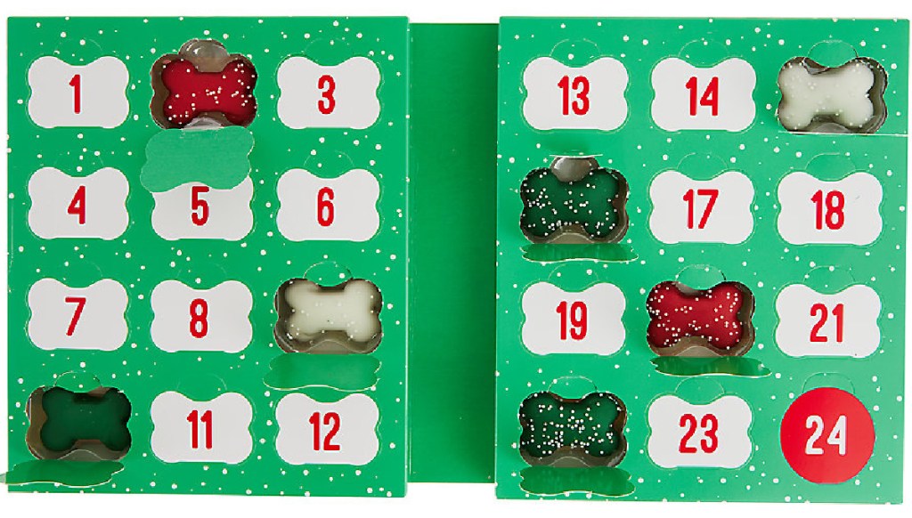 Merry & Bright™ Frosted Cookies Advent Calendar Dog Treats