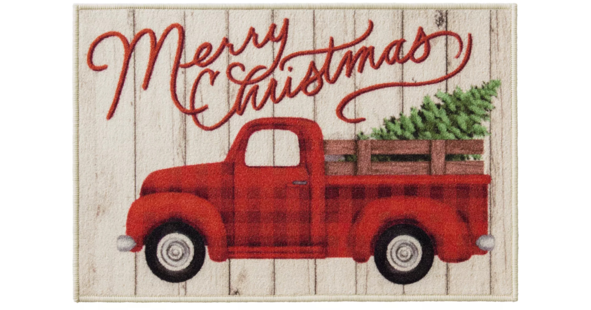 Christmas Doormats Just 4 on (Regularly 18) Hip2Save