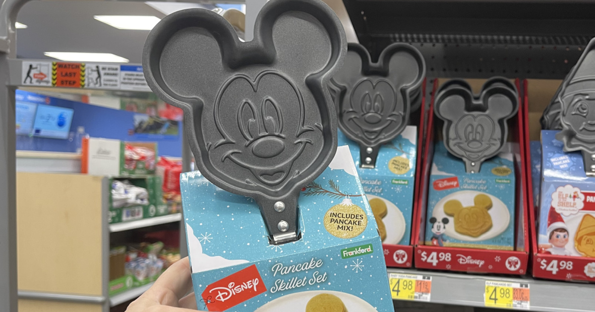 The New Baby Yoda and Mickey Mouse Pancake Skillet Sets Are the Best $6  You'll Spend Today