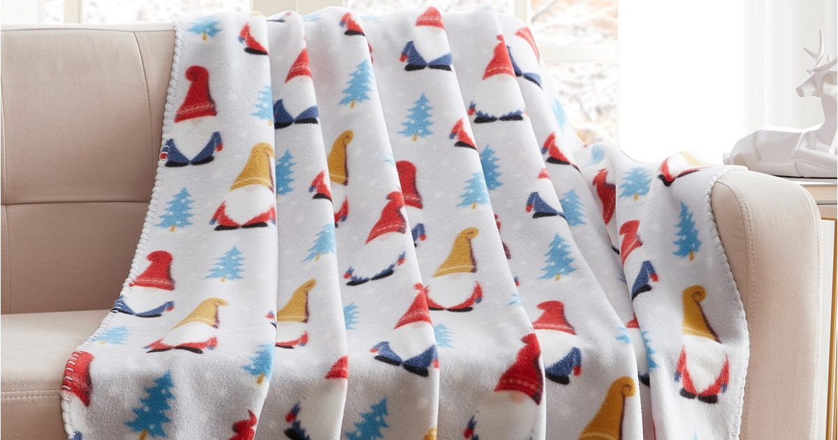 Cozy Throw Blankets from $5.99 on Macys.com (Regularly $20), Great Gift or  Donation Idea