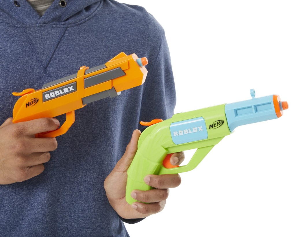 NERF dual blasters