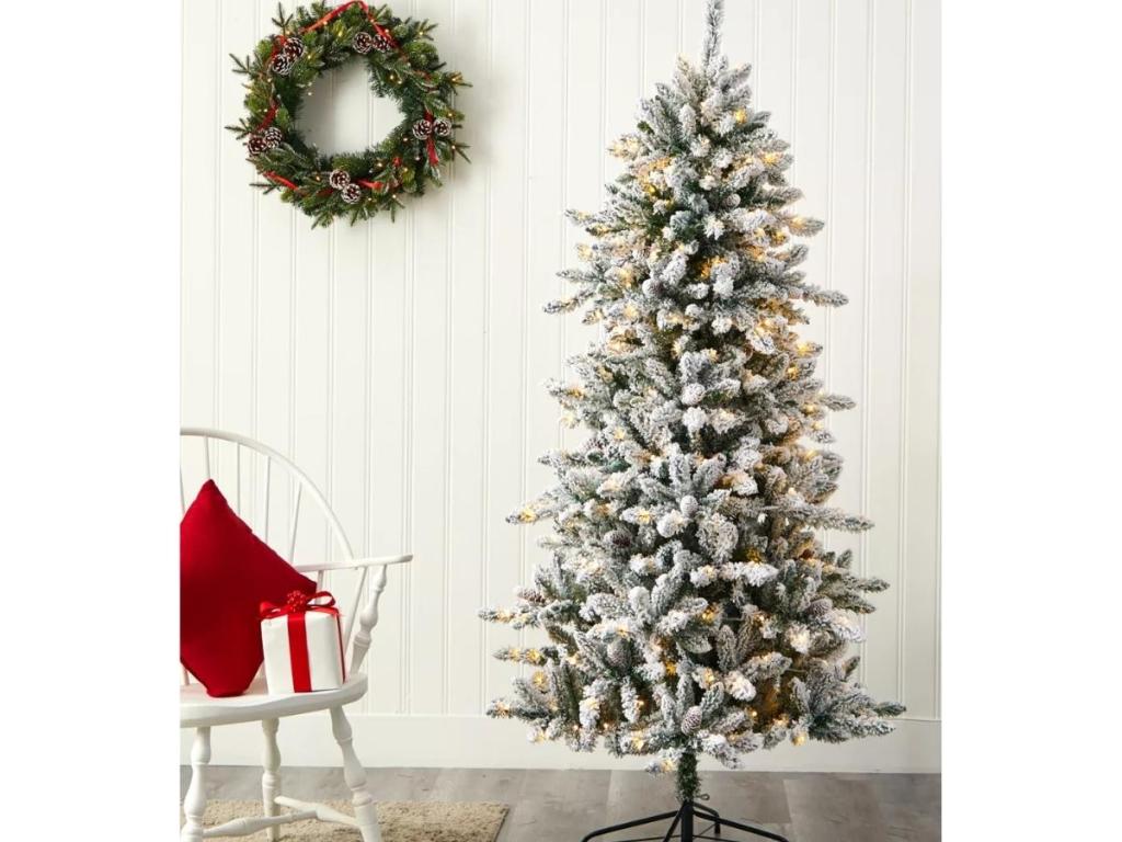 nearly natural 6 foot livingston fir christmas tree