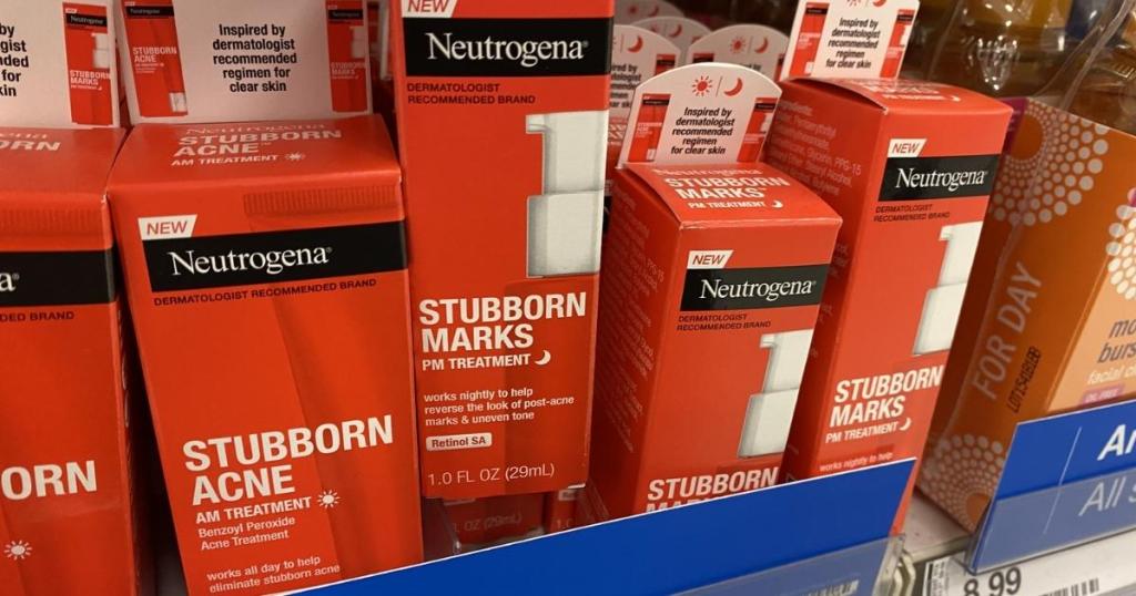 Save 3 w/ New Neutrogena Stubborn Facial Products Printable Coupon