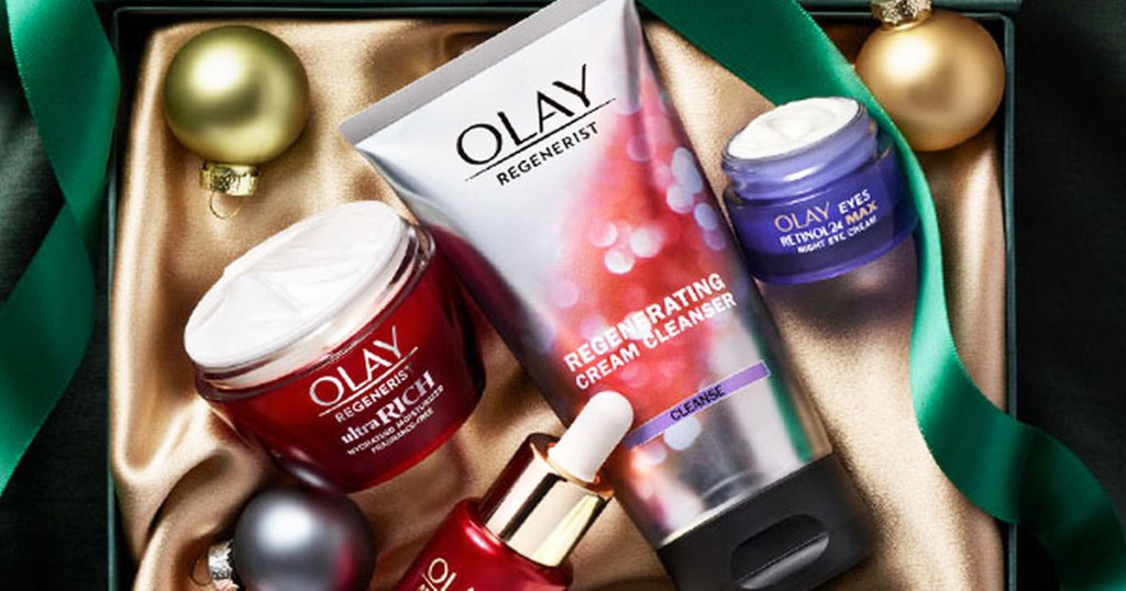 olay products in gift box