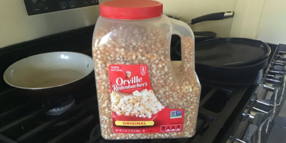 OVER 5 Pounds of Orville Redenbacher’s Popcorn Kernels Only $8.79 Shipped on Amazon