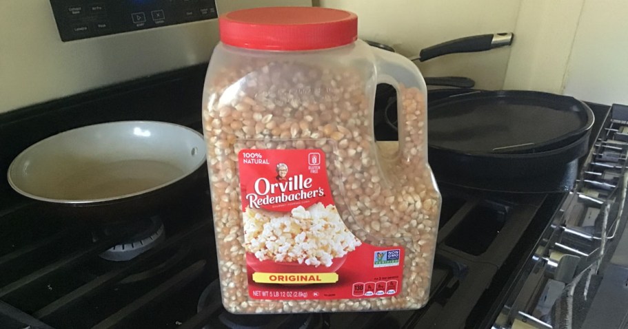OVER 5 Pounds of Orville Redenbacher’s Popcorn Kernels Only $8.79 Shipped on Amazon