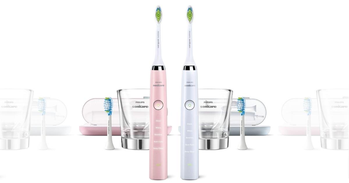 50 Off Philips Sonicare DiamondClean Rechargeable Toothbrush 2Pack on