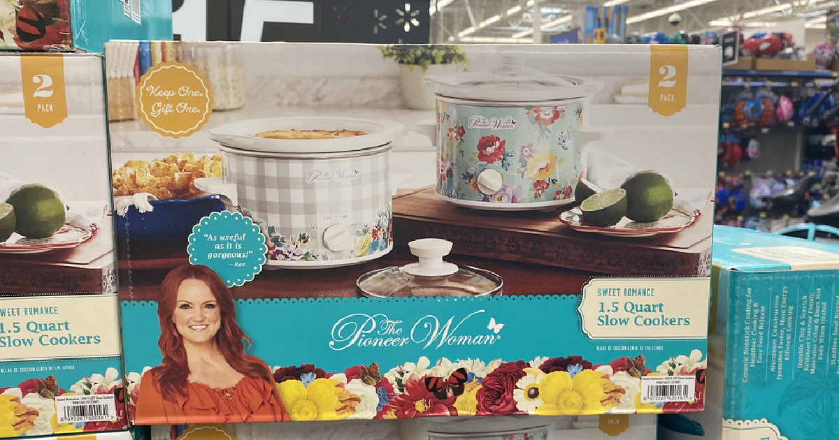 Pioneer Woman slow cookers on sale at Walmart — get two for less
