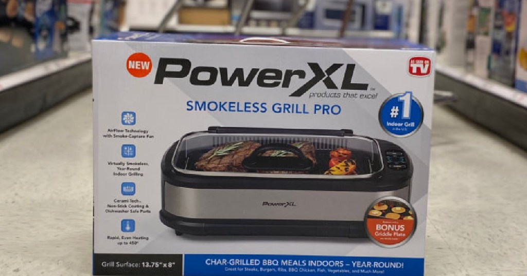 indoor smokeless grill kitchen appliance in store