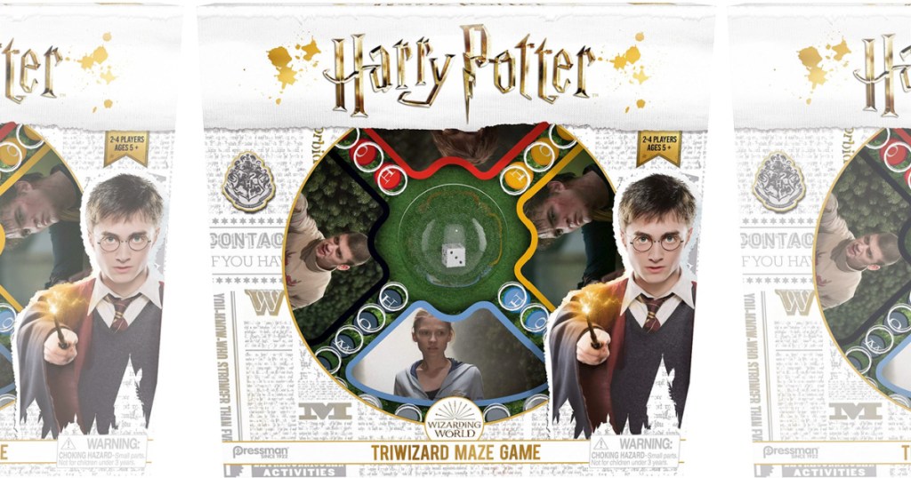 Pressman Harry Potter Triwizard Maze Game - Classic Pop 'N' Race Gameplay