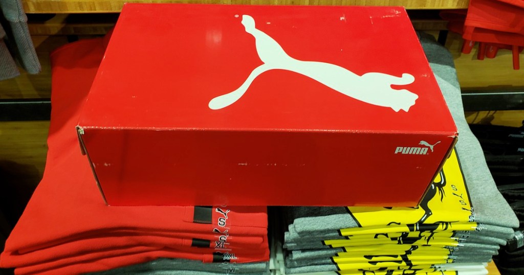 Puma clothing and shoes