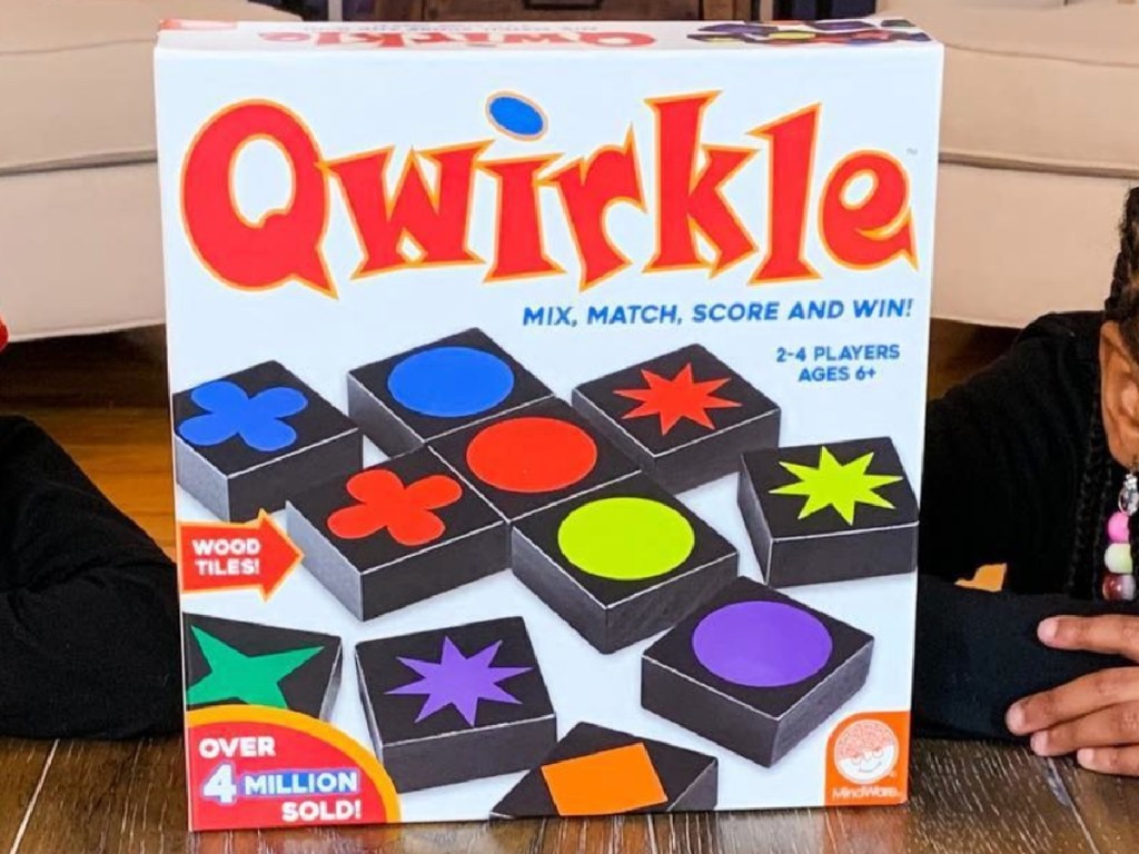 Qwirkle Board Game displayed on table