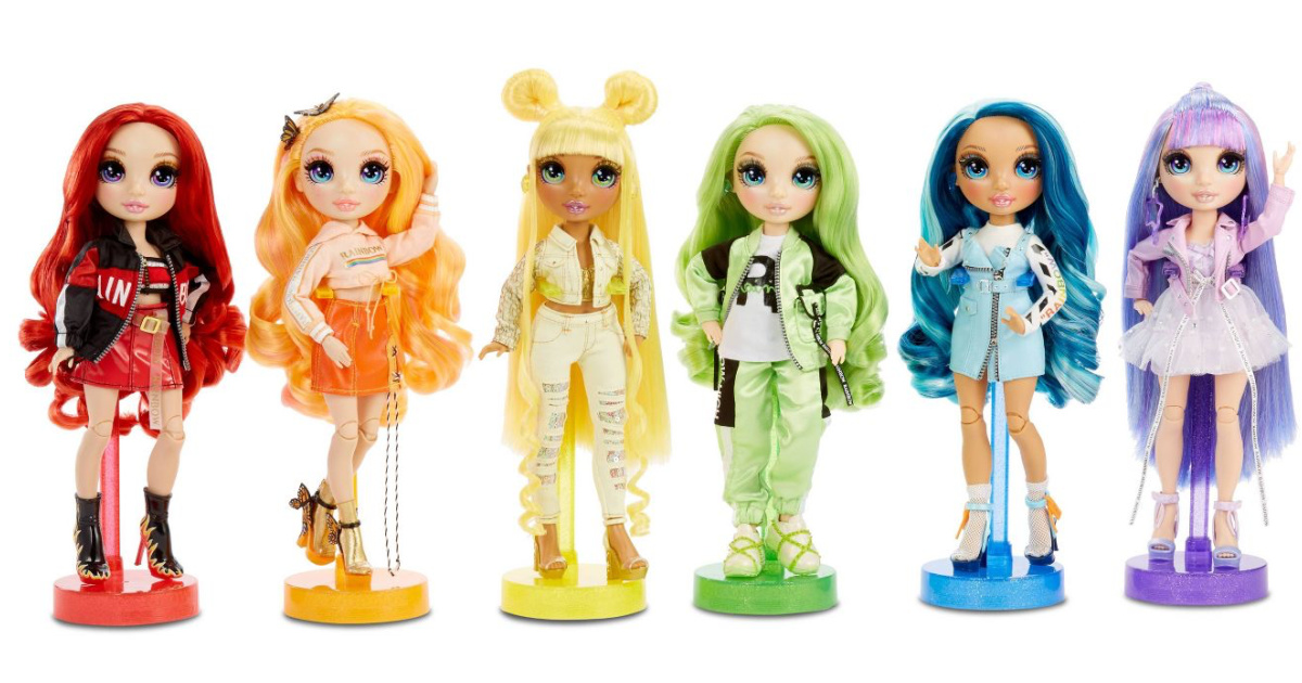 Rainbow High Collect Rainbow Fashion 6-Doll Set from $48 Shipped on Target.com (Regularly $130)