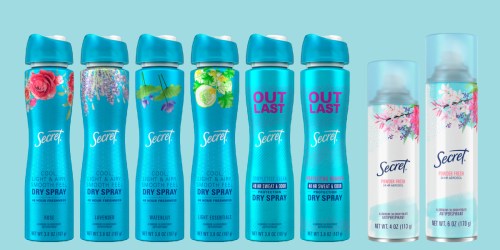 Old Spice & Secret Aerosol Deodorants Recalled Due to Presence of Cancer-Causing Chemical