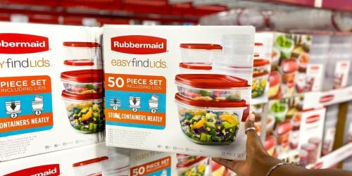 Rubbermaid Food Storage Container 50-Piece Set Only $9.98 Shipped on Sam’sClub.com (Regularly $20)