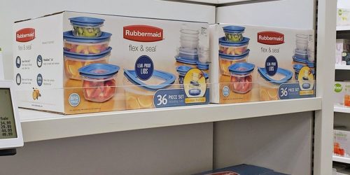 Rubbermaid 36-Piece Food Storage Set from $20.99 on Kohls.com (Regularly $60)
