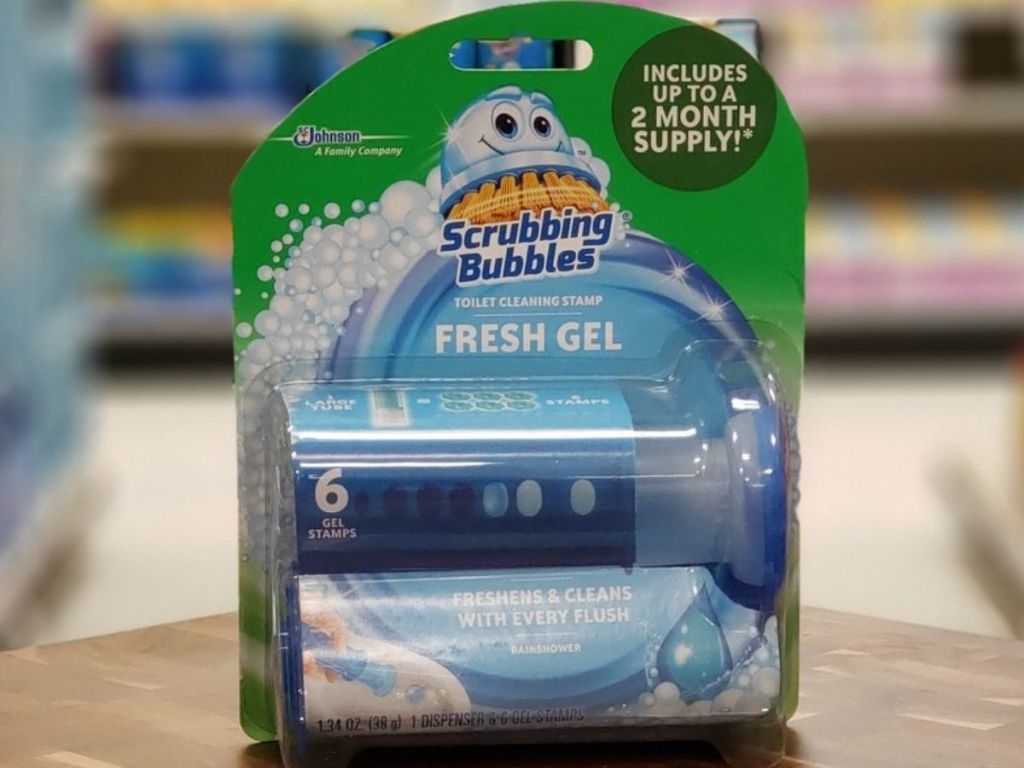 Scrubbing Bubbles 6 Gel Stamps