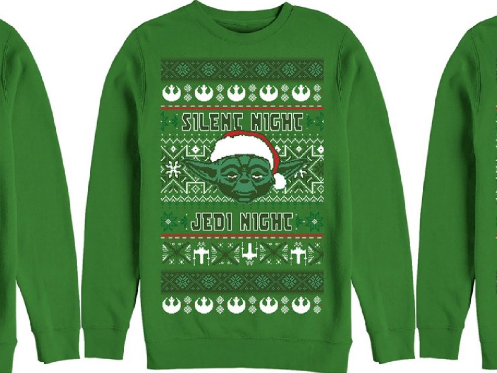 Jedi ugly sweatshirt green