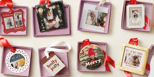 Shutterly FREE Shipping Code + 50% Off Sitewide | Personalized Christmas Ornaments Just $12.50 Shipped