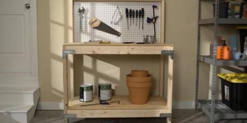 DIY Workbench & Shelving Building Kit Only $19.97 on Lowe’s.com (Regularly $35)