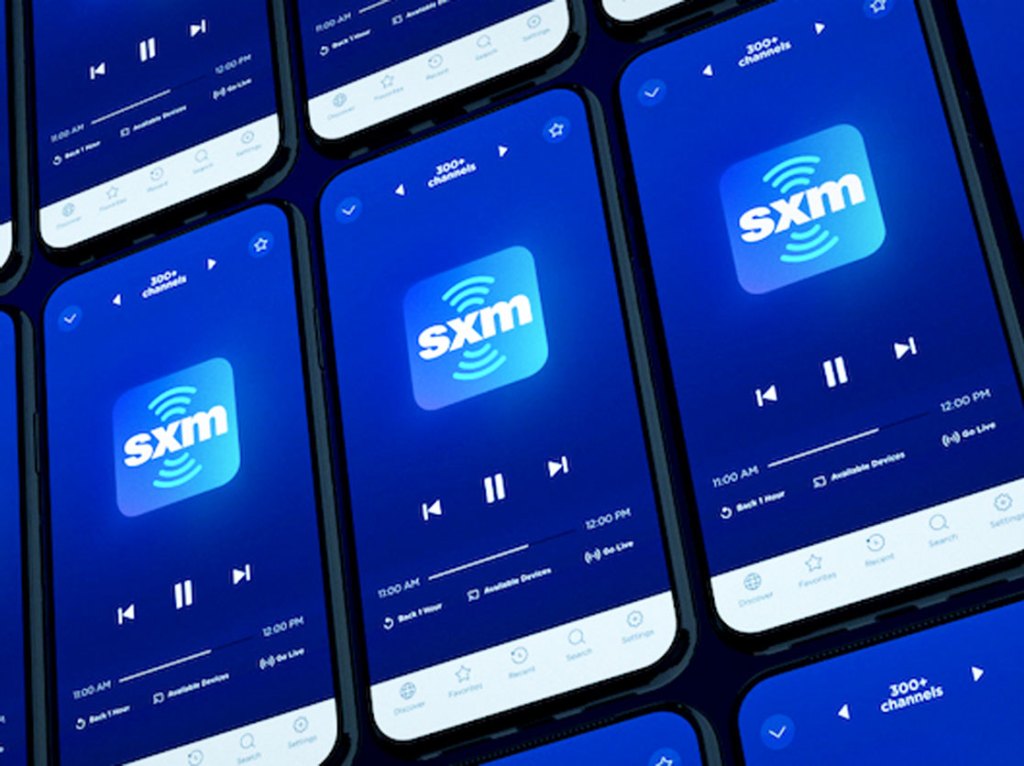 SiriusXM app on iphones