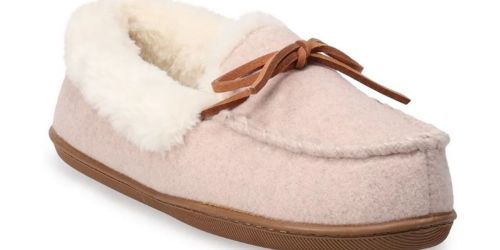 Sonoma Goods for Life Women’s Moccasin Slippers Just $8.39 on Kohls.com (Regularly $30)