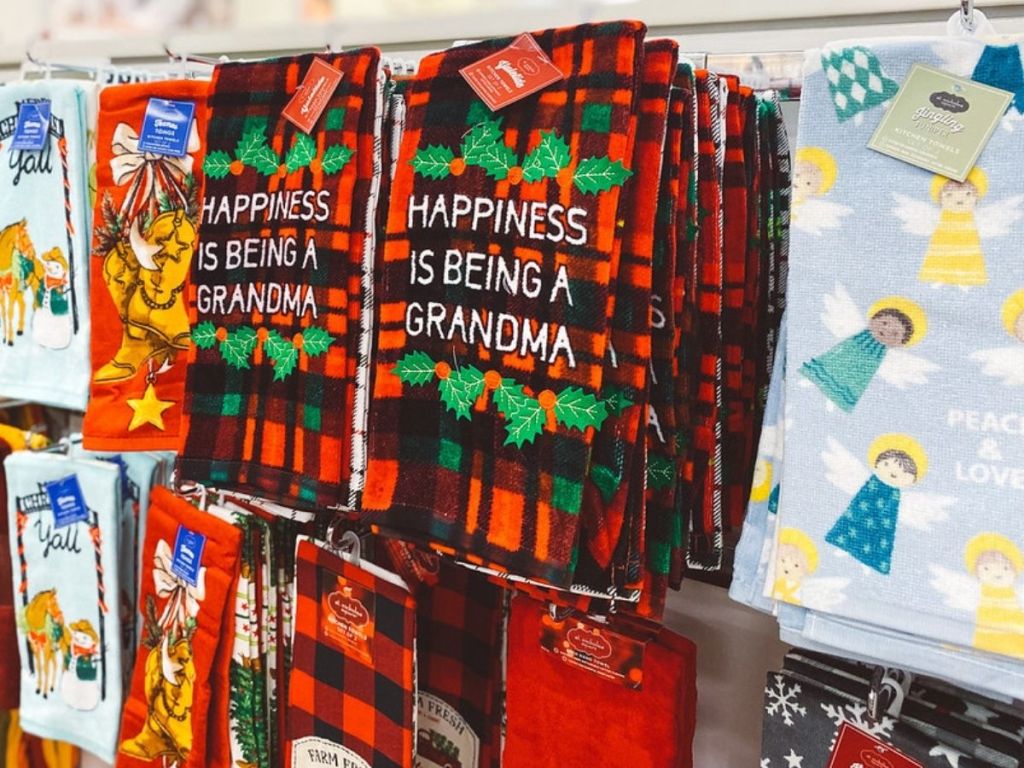 holiday kitchen towels