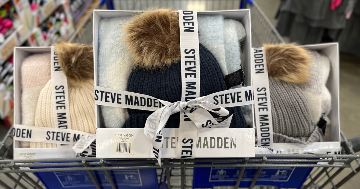 Steve Madden Ladies Hat & Scarf Set Just $14.98 on Sam's Club