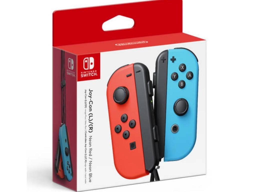 nintendo switch joy con red and blue