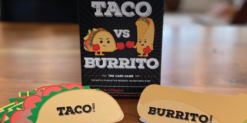 Taco vs Burrito Card Game Only $14.99 on Amazon (Regularly $25)