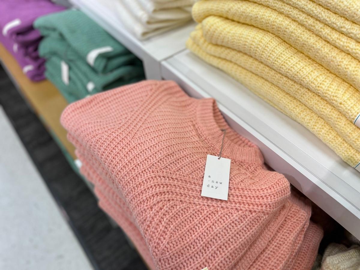 target sweaters