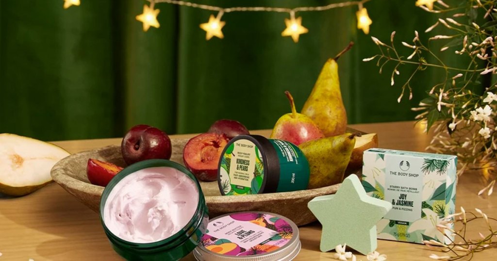 the body shop holiday products